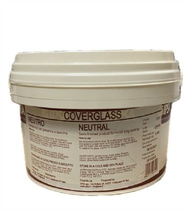 Glassa a specchio neutro coverglass kg.3 Ipsa