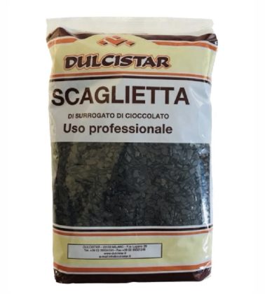 Scaglietta Fondente surrogato kg.1 Dulcistar