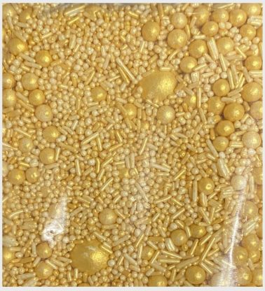 Festival Dragees Oro perlato gr.500 Boccia