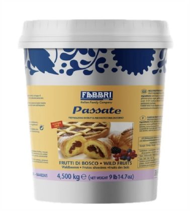 Passata frutti di bosco kg.4.5 (glutenfree) Fabbri