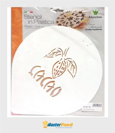 Stencil per torte CACAO (mask48) Martellato