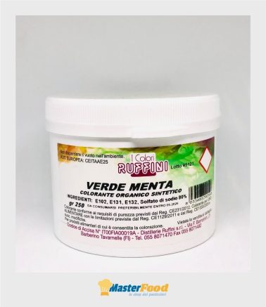 Colorante in polvere Verde Menta gr.250 Ruffini