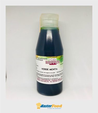 Colorante idrosolubile Verde Menta gr.240 Ruffini