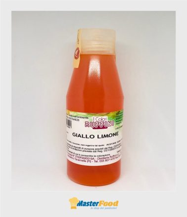 Colorante idrosolubile Giallo Limone gr.240 Ruffini