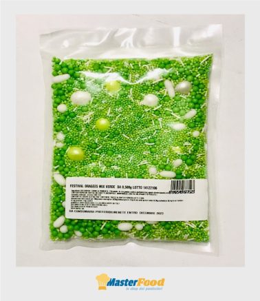 Festival Dragees Verde mix gr.500 boccia