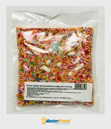Festival Dragees Arlecchino mix gr.500 Boccia