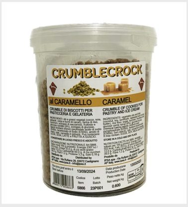 Crumblecrock biscocaramello gr.600 Ipsa