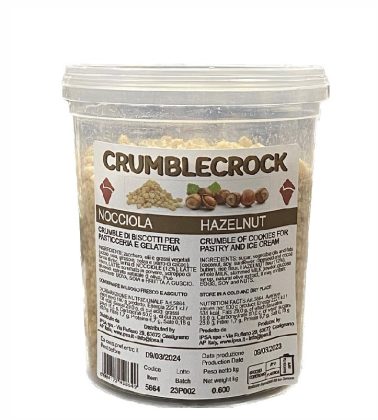 Crumblecrock bisco nocciola gr.600 Ipsa