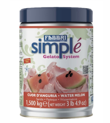 Simple' cuor d'anguria kg.1,500 (glutenfree) Fabbri