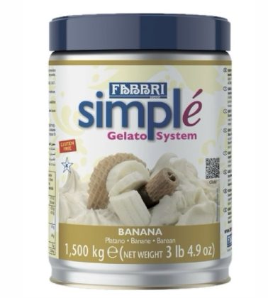 Simplè banana kg.1.500 (glutenfree) Fabbri