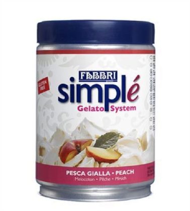 Simple Pesca gialla kg.1,500 (gluten-free) Fabbri