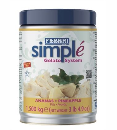Simple' ananas kg.1,500 (glutenfree) Fabbri