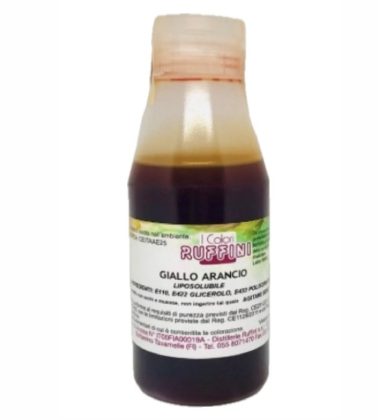 Colorante liposolubile Giallo arancio gr.250 Ruffini
