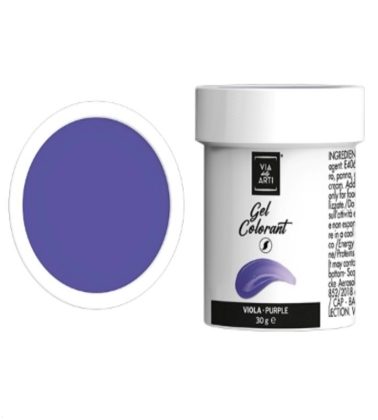 Colorante gel Viola gr.30 (glutenfree) Volcke