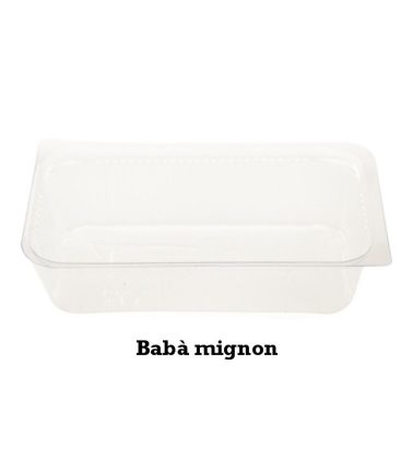 Pirottino babà mignon kristal (cm.7,5x4,5) pz.1000 martypack