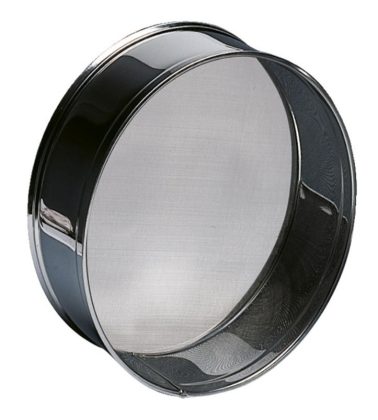 Setaccio in acciaio inox cm.28 Martellato