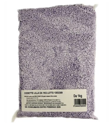 Codetta di zucchero Lilla kg.1 Boccia
