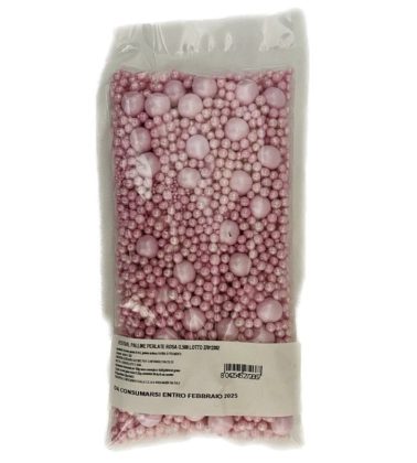 Festival palline rosa perlate gr.500 Boccia
