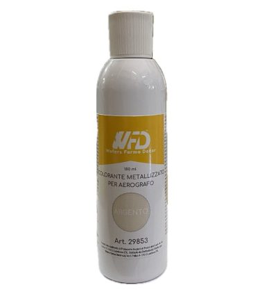 Colorante Argento metallizzato per aerografo ml.180 wfd