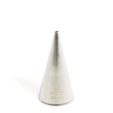 Bocchetta decorative Foro Tondo D.2 mm Inox (BT 202) Martellato