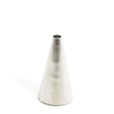 Bocchetta decorative Foro Tondo D.5 mm Inox (BT 205) Martellato