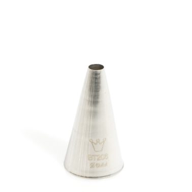 Bocchetta decorative Foro Tondo D.6 mm Inox (BT 206) Martellato