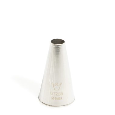 Bocchetta decorative Foro Tondo D.9 mm Inox (BT 209) Martellato