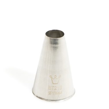 Bocchetta decorative Foro Tondo D.13 mm Inox (BT 213) Martellato