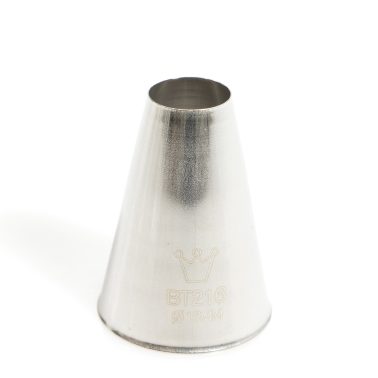 Bocchetta decorative Foro Tondo D.16 mm Inox (BT 216) Martellato