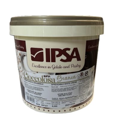 Crema spalmabile Cioccolosa bianca kg.6 (Glutenfree) Ipsa