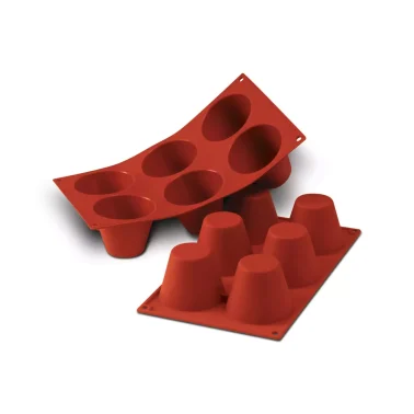 STAMPO IN SILICONE MUFFIN M.(6PZ) 69 X H 35 MM  SILIKOMART