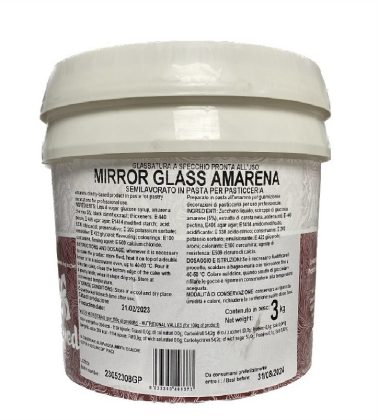 Glassa a specchio Amarena mirror glass kg.3 Laped