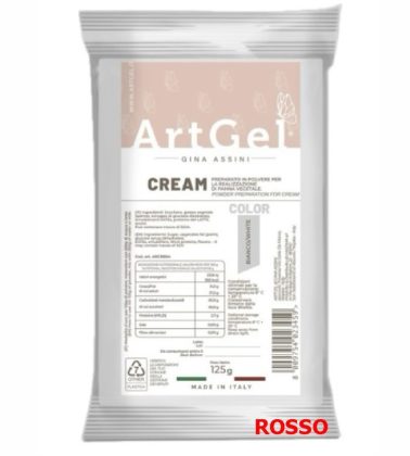 Panna in polvere colore Rosso kg.1 ArtGel