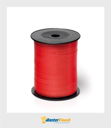 Nastro rosso largo in rocchetta mm.10 x mt.250