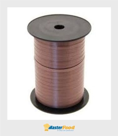 Nastro marrone largo in rocchetta mm.10 x mt.250