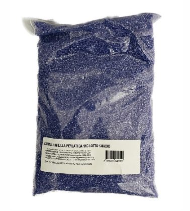 Cristalli di zucchero Lilla perlati kg.1 Boccia