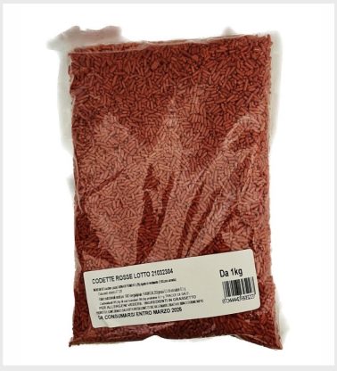 Codetta di zucchero rossa kg.1 Boccia