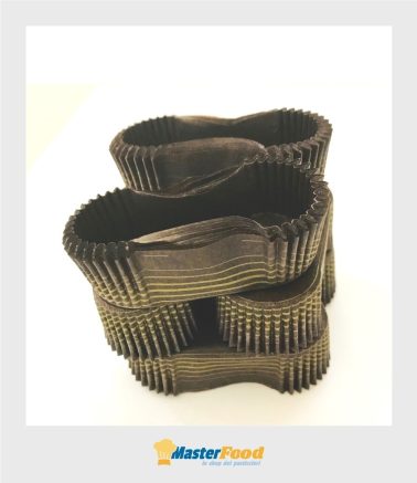 Pirottino ovale mignon n.9 (busta pz.1000) carta marrò