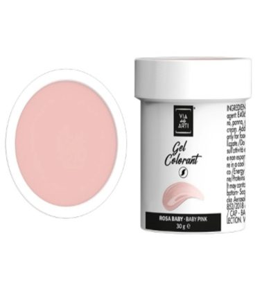 Colorante gel Rosa baby gr.30 (glutenfree) Volcke