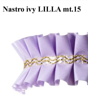 Nastro girotorta ivy LILLA mt.15 wfd
