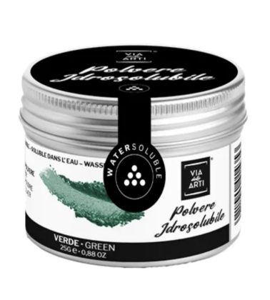 Colorante in polvere Verde idrosolubile concentrato gr.25 volcke
