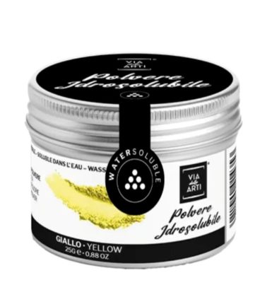 Colorante in polvere Giallo idrosolubile concentrato gr.25 volcke