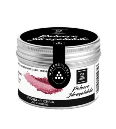 Colorante in polvere idrosolubile Fuxia concentrato gr.25 volcke