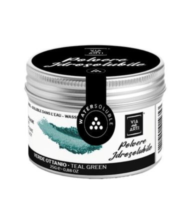 Colorante in polvere Verde ottanio idrosolubile concentrato gr.25 volcke