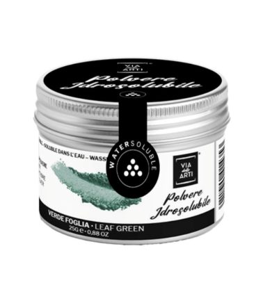 Colorante in polvere Verde foglia idrosolubile concentrato gr.25 volcke
