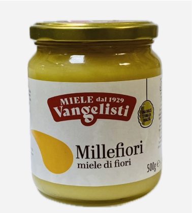 Miele millefiori cremoso gr.500 Vangelisti