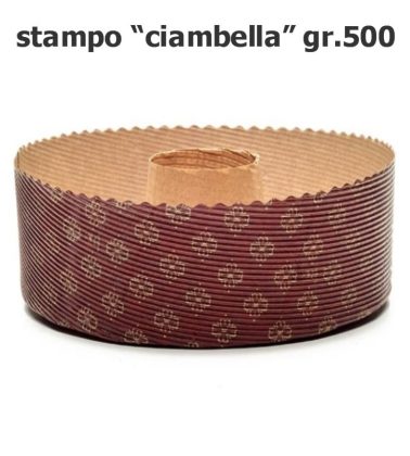 Stampo ciambella gr.500 da cottura (mbc 185 H40) pz.40 Novaservice *