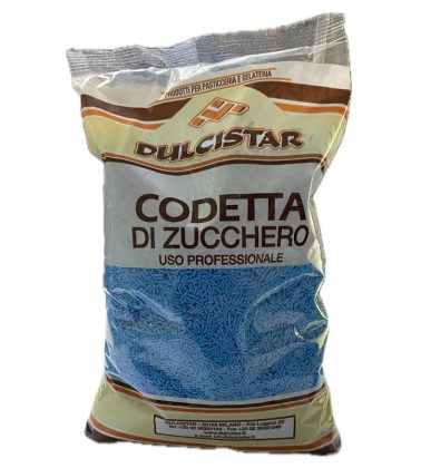 Codetta di zucchero Celeste kg.1 Dulcistar