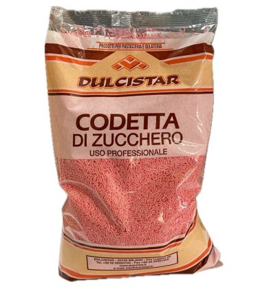 Codetta di zucchero Rosa kg.1 Dulcistar