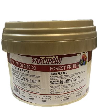 Farciplus Frutti di Bosco 70% Farcitura di frutta kg.3,300 Ipsa